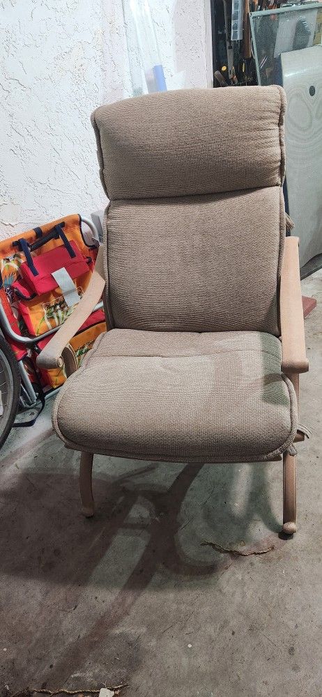 Garden Chair. Wide Seat. $65