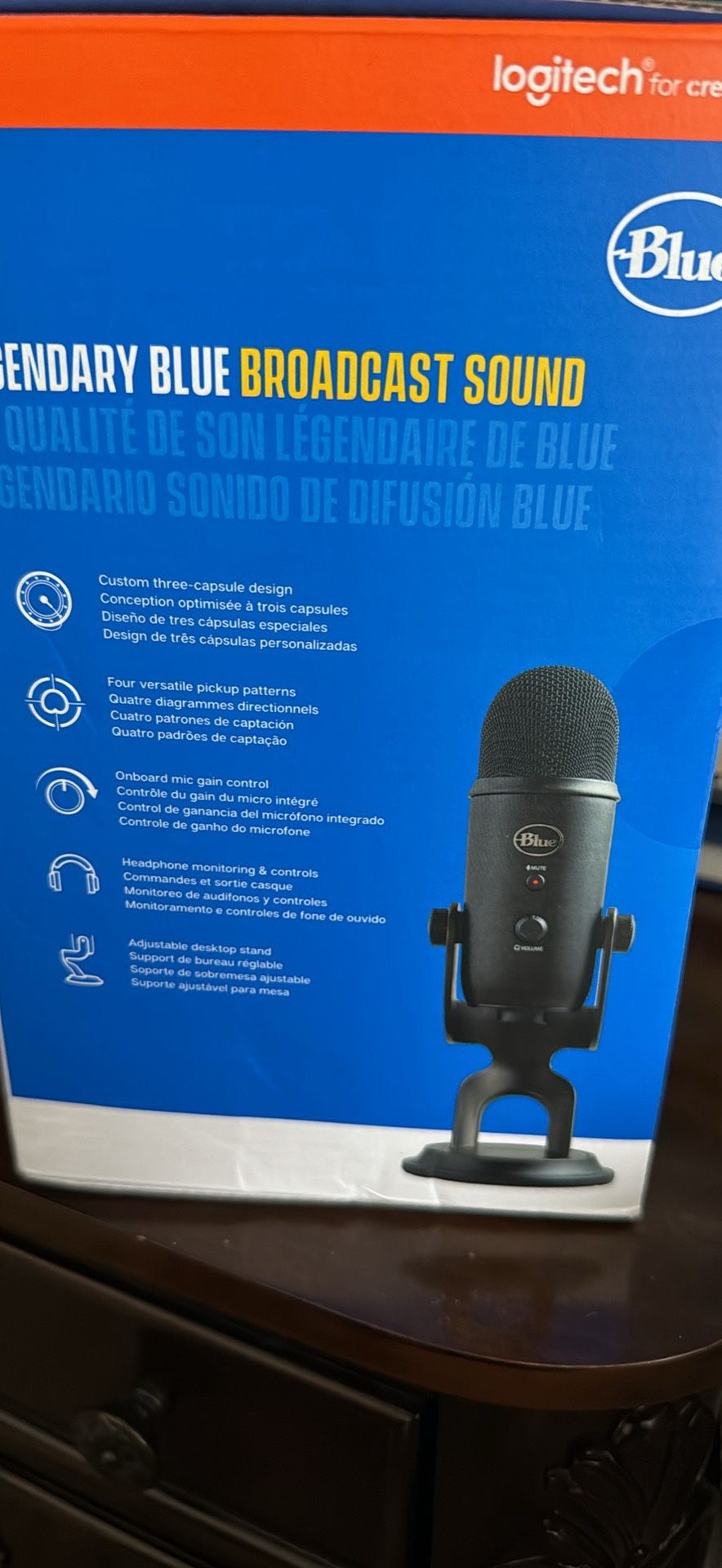 Premium Multi-pattern USB microphone