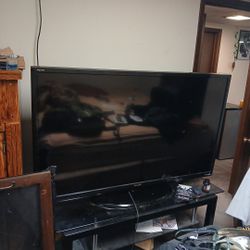 60" Sharp Tv (Sylvania Soundbar Optional)