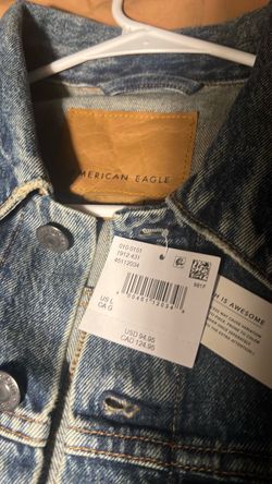 American Eagle, jean jacket large