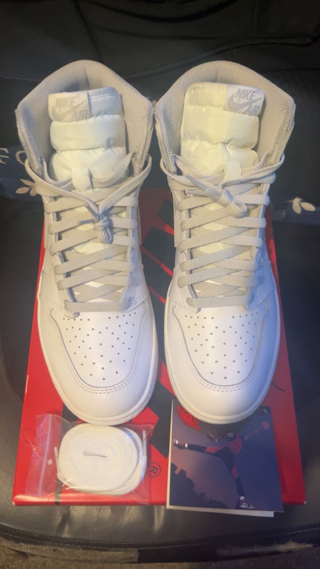 Air Jordan 1 OG High 85s Neutral Grey SZ 10 Mens