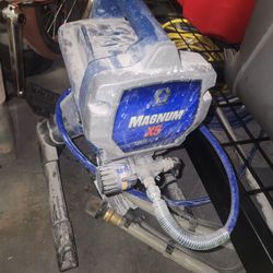 Greco Mag X5 Paint Sprayer With Hose Whip Gun And Extension Poles