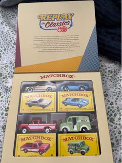 Matchbox Mattel 80th Anniversary 4-Pack
