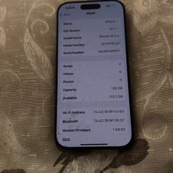 iPhone 16pro 