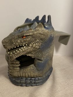 Vintage Godzilla Car Cup Holder Taco Bell Movie promo 1998 Toho Dinosaur figure