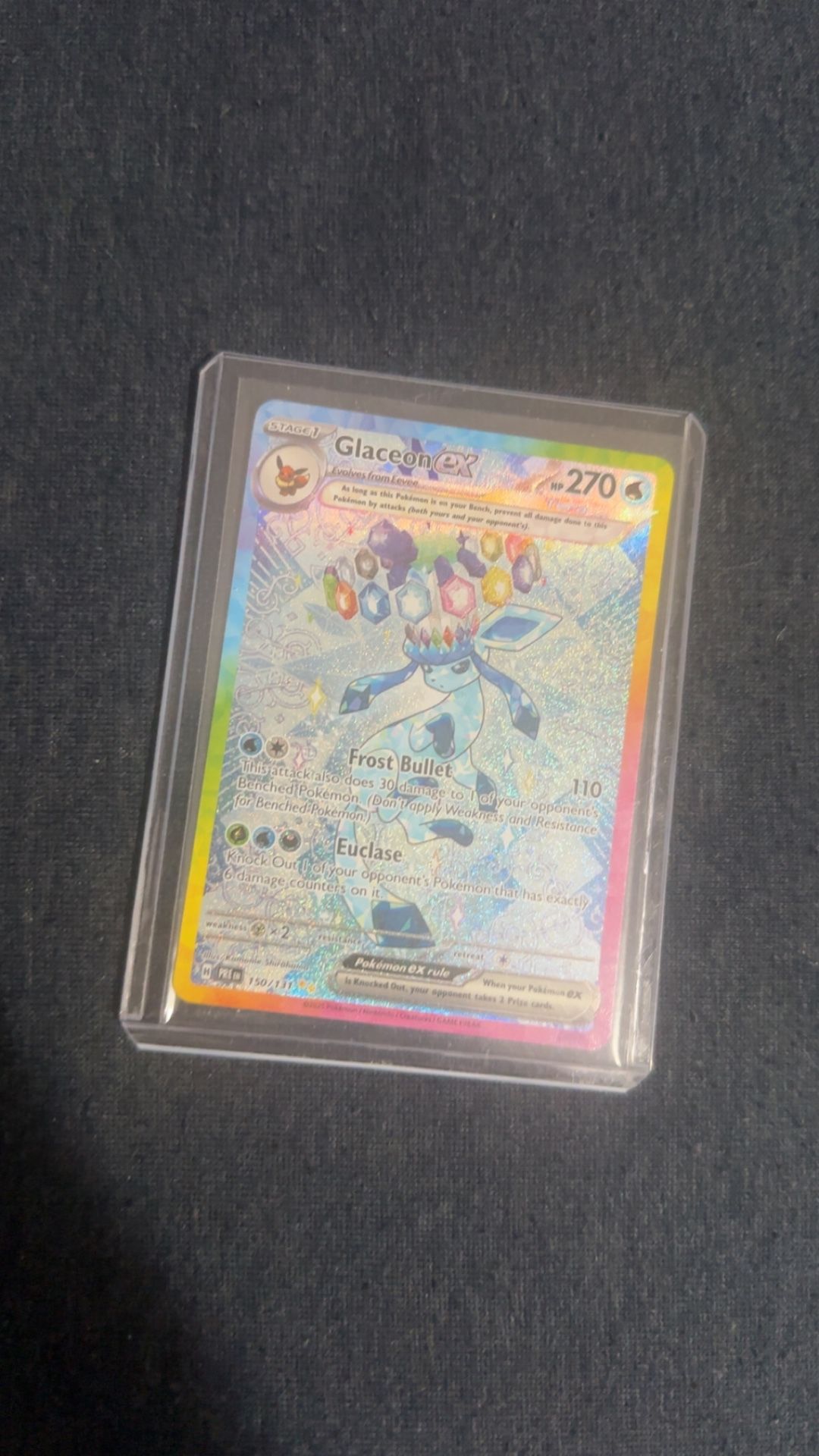 Glaceon EX Prismatic Evolutions