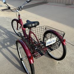 Beautiful Nice Bike 3 Weels Size 26 