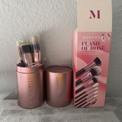 Morphe Flash Of Rose Makeup Brush Set 