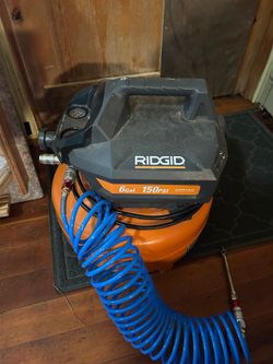 Air compressor and hose