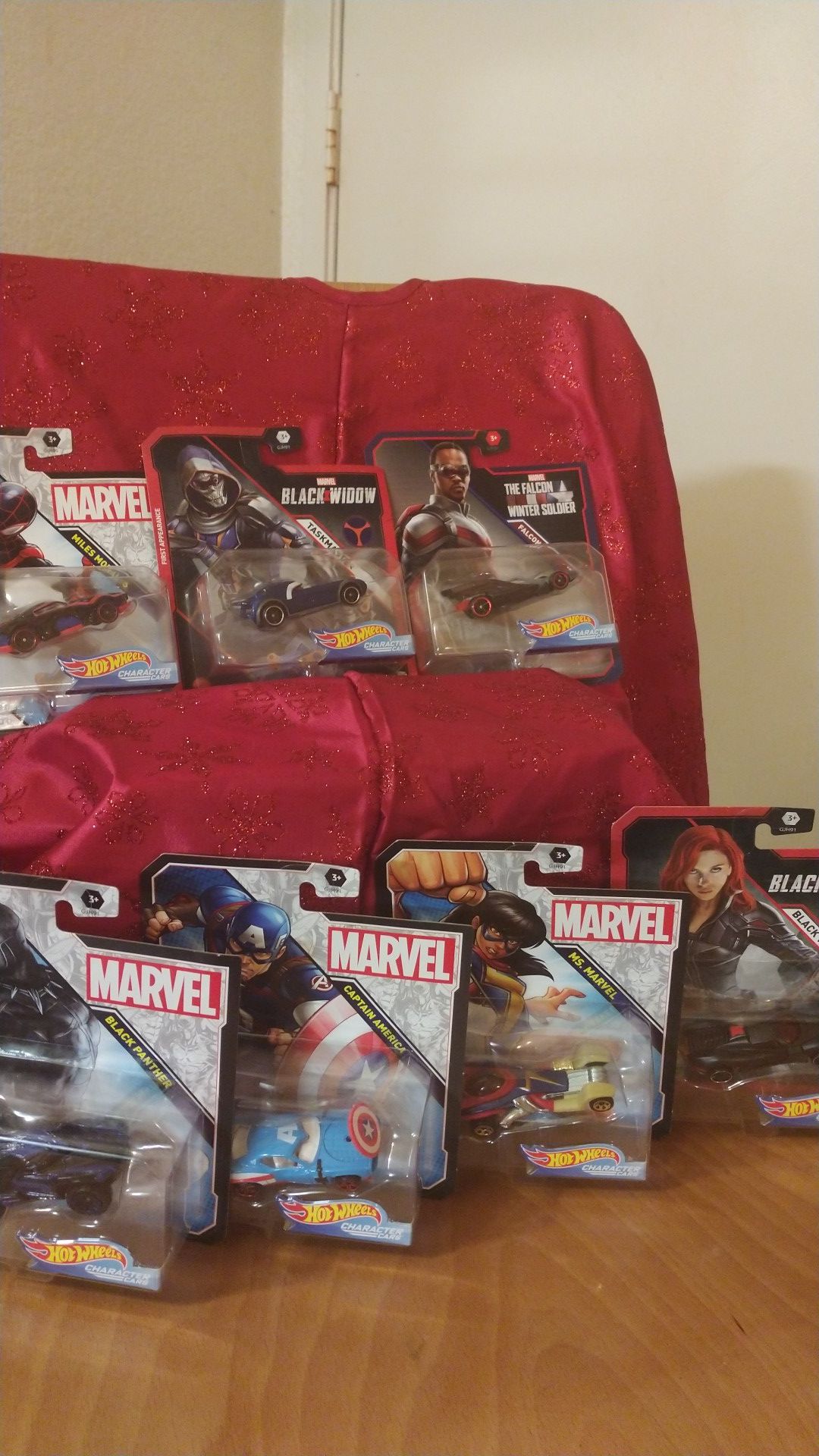 Marvel action figures all 7