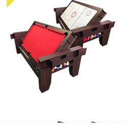Pool And Air Hockey Table Combo