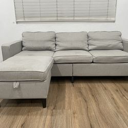 Sofa with Ottoman (storage space)