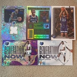 5 Cedric Coward Rookie Cards For 40 (Read Description For Details)