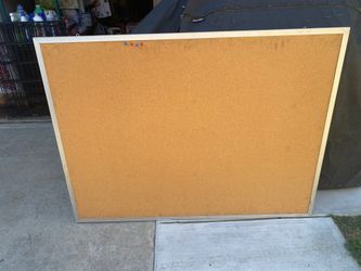 Large Cork Bulletin Board