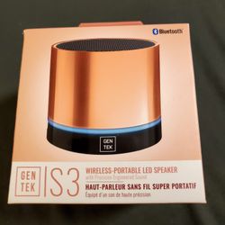 Wireless Portable Led Speaker 