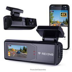 Rexing Ultra HD Car Dash Cam with Wi-Fi Bundle $79.99