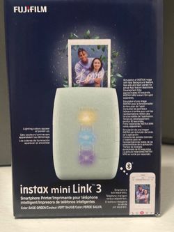 Portable Smartphone Printer (Sage Green)- Instax Mini
