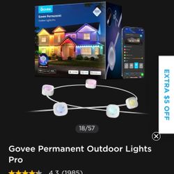 Govee Permanent Outdoor Lights Pro, White Version