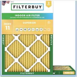 30x36x1 Merv 11 Indoor Air Filters