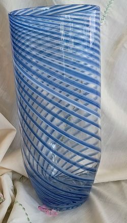 Venetian Murano Blue and White