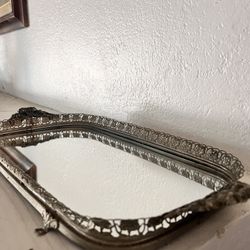 Silver perfume tray