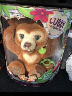 FurReal Cubby The Curious Bear Interactive Plush Toy