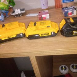 DeWalt Batteries 