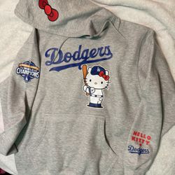 Hello Kitty Dodgers Hoodie