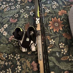 Nordic Skis, Poles, and Boots 