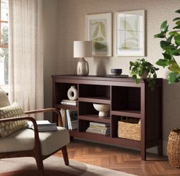 Tv stand console Thresholds horizontal bookcase