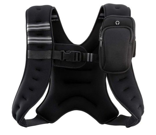 ZELUS Weighted Vest, 12lb - Black
