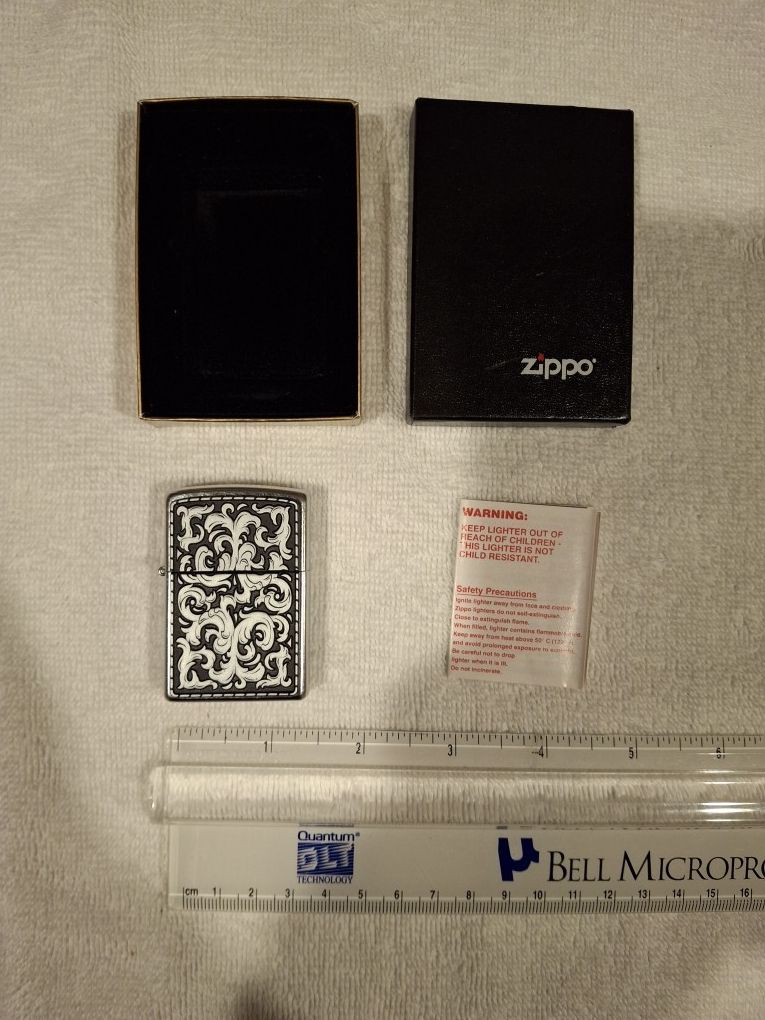 New In Box Decorative Zippo Brand Lighter