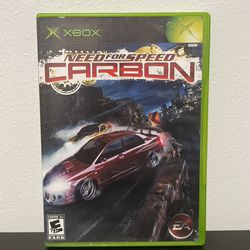 Need For Speed Carbon Xbox Original CIB w/ Manual Racing Video Game