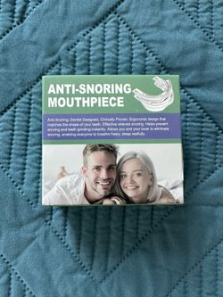 Anti-Snoring Mouthpiece!