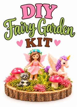 DIY fairy garden kit