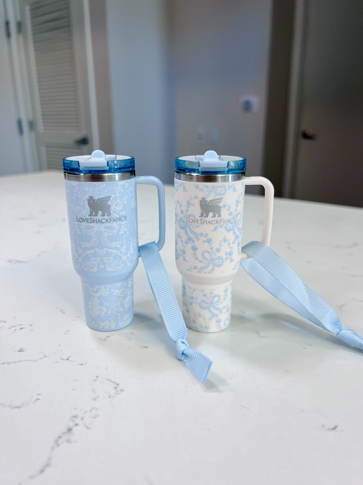 Stanley X Love Shack Fancy Mini Tumbler Ornament NEW