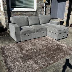 Sofa and Area Rag