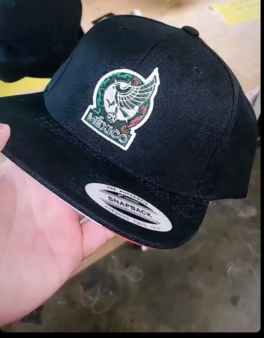 Mexico Hats Qatar Patch