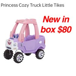 lil tikes princess truck in box $$80 east Palmdale cash only