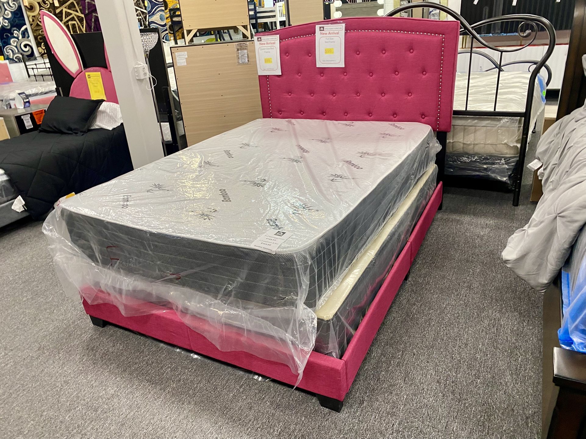 Full Size Bed Frame $99