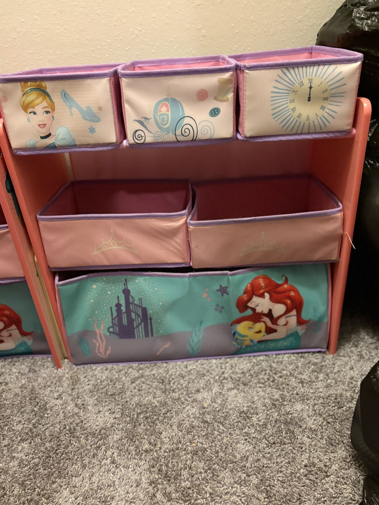 Disney Princess Storage Bins