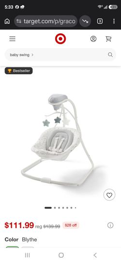 Baby swing