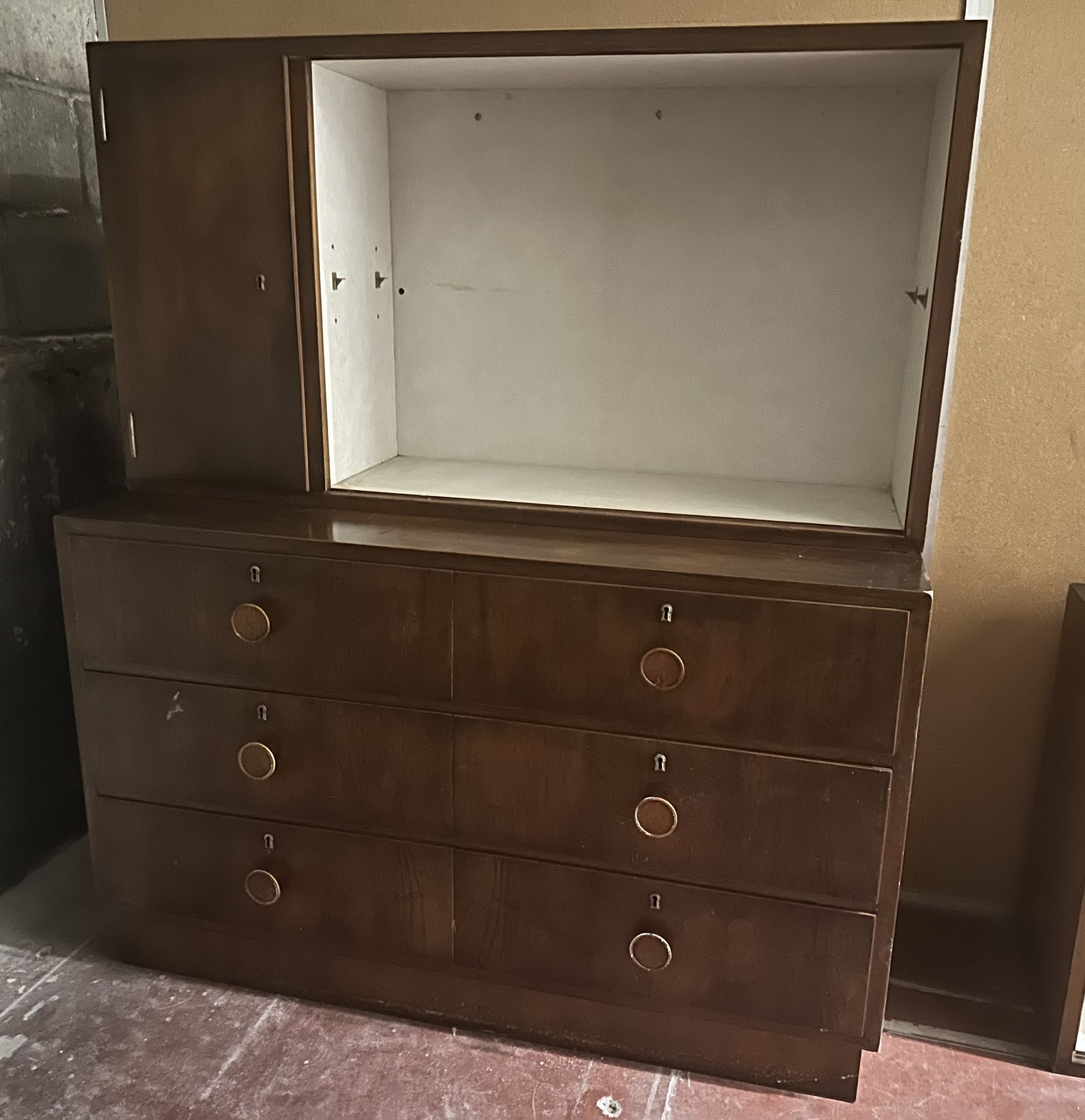Vintage Display and Storage Cabinets