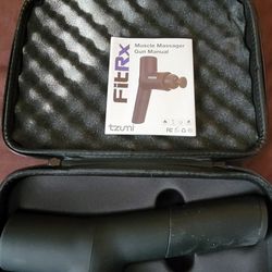 Like New Fit Rx Massage Gun W/case