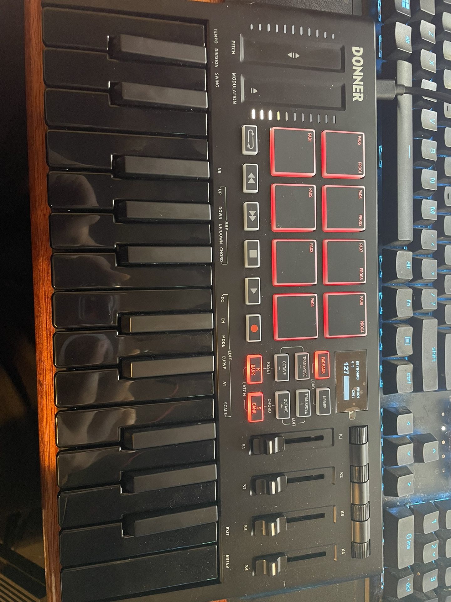 Donner Mk 25 Pro Midi Keyboard