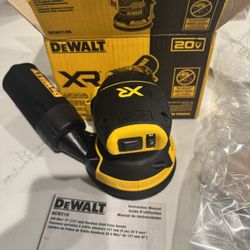 DEWALT XR 20-Volt OrbitalSander  Brushless Variable Speed Random with Dust Management BRAND NEW 
