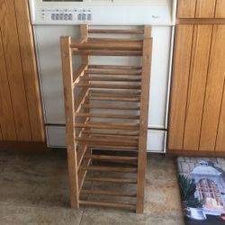 Wood Wine Rack 