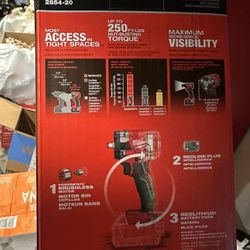 Brand New Milwaukee Impact Wrench Fuel 3/8 Gen 3