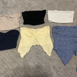 Women’s Tube Tops/Crop Tops