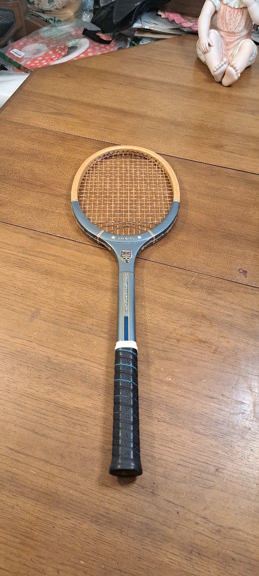 Vintage Princess Slazenger Wood Tennis Racket Made In England 4 5/8" Grip PRICE IS FIRM 